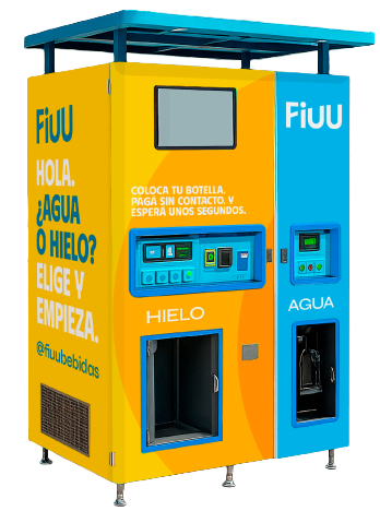 Máquina FIUU Agua y Hielo